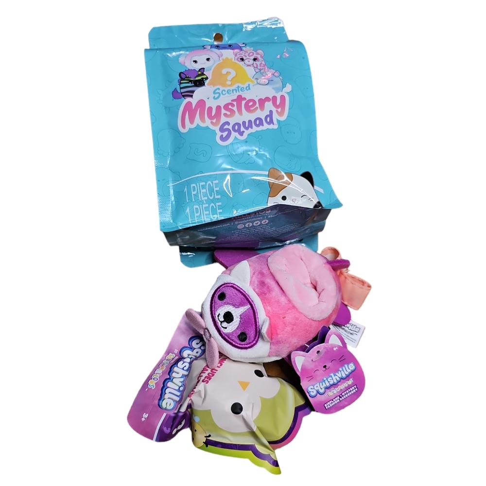 Squishmallow Mystery Bag Squishville blind bag and vehicle ♡